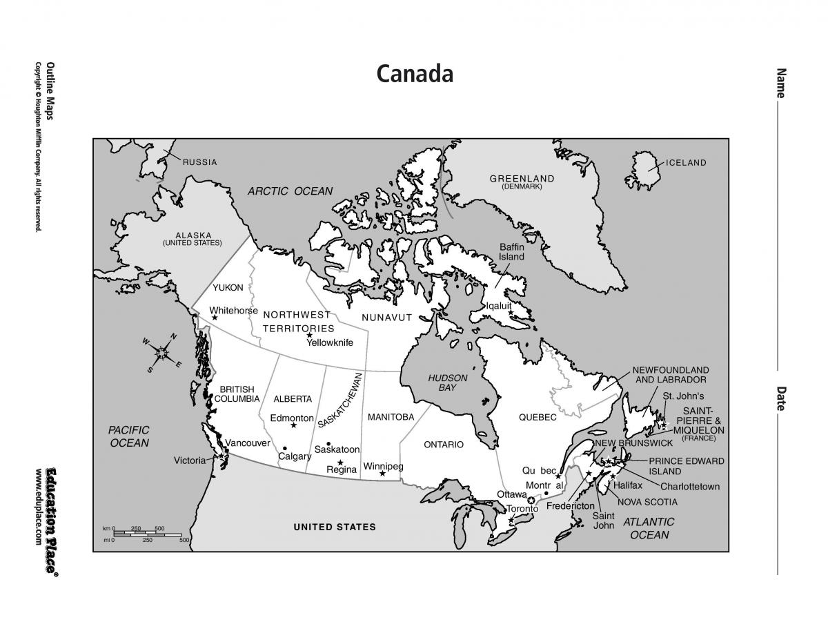 Karte von Toronto-on Kanada