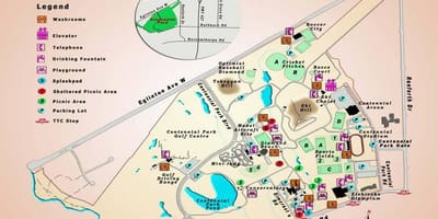 Karte von Centennial Park Gewächshaus Toronto