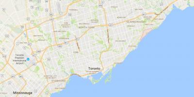 Karte von Guildwood district Toronto