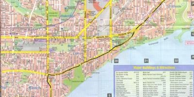 Karte von Kingston road Ontarion