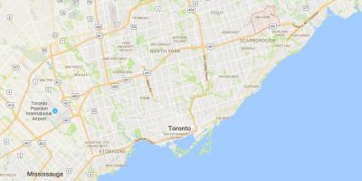Karte von Malvern district Toronto