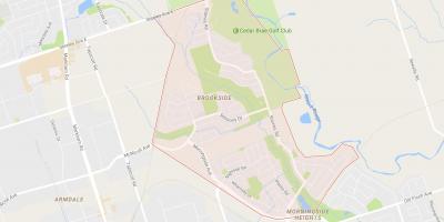 Karte von Morningside Heights Nachbarschaft in Toronto