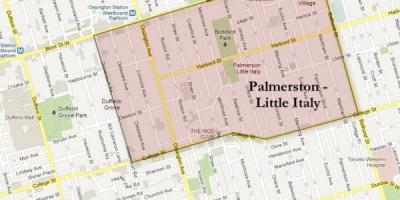 Karte von Palmerston little Italy in Toronto