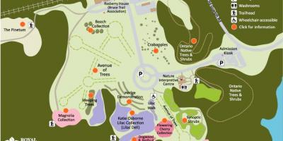 Karte von RBG Arboretum
