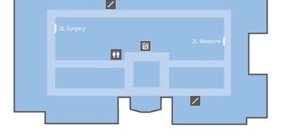 Karte von St. Joseph ' s Health centre, Toronto OLM level 2