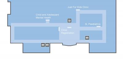 Karte von St. Joseph ' s Health centre, Toronto OLM Stufe 3