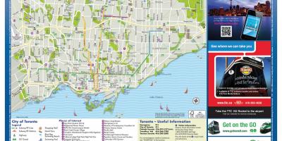 Karte von tourism Toronto