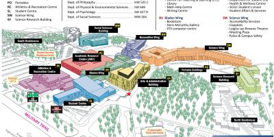 Karte von university of Toronto Scarborough campus